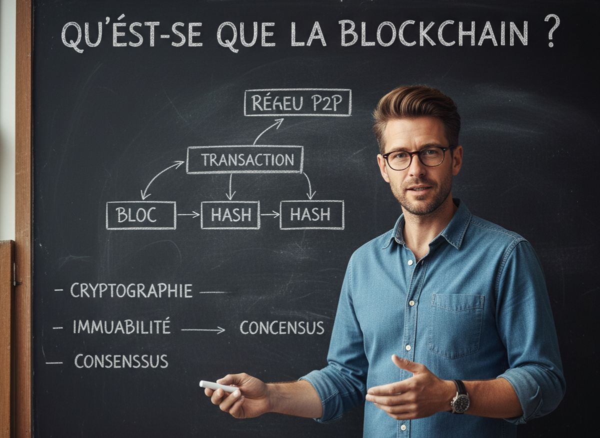 Qu'est-ce que la blockchain ? Guide complet pour débutants