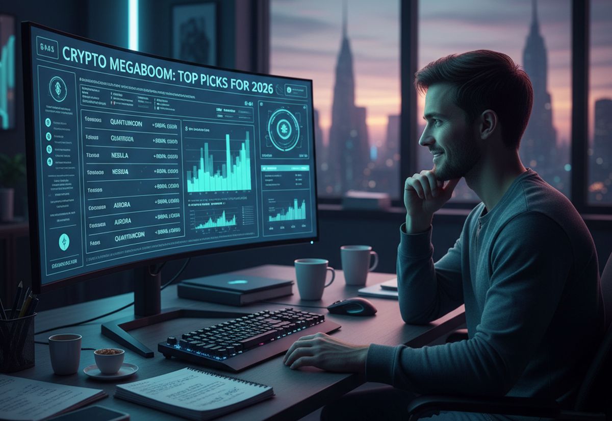 les cryptos qui vont exploser en 2026 sur un PC